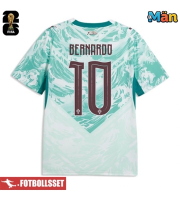 Portugal Bernardo Silva #10 Bortatröja VM 2026 Kortärmad